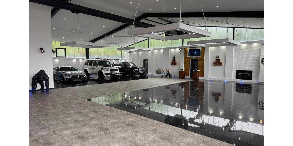 Befahrbare Autohaus Gewerbehalle Halle ca 900qm mit Büro zimmer