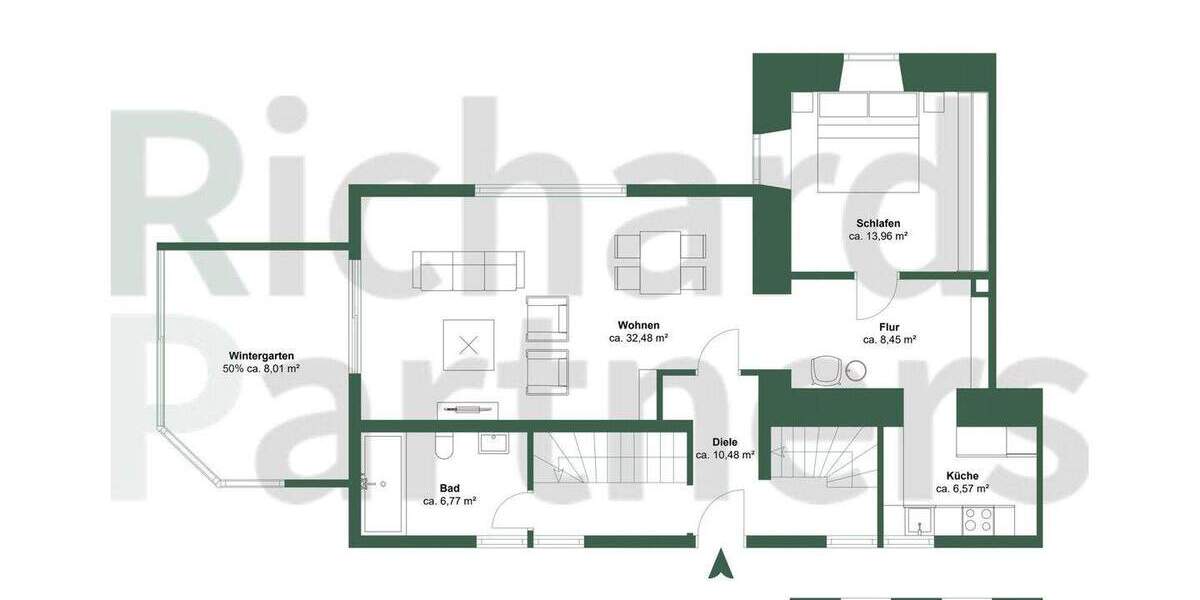 Doppelhaushälfte Marienheide Stülinghausen - 3 Zimmer, 125 m&sup2;, 259.000&euro; | Angebot:25836944