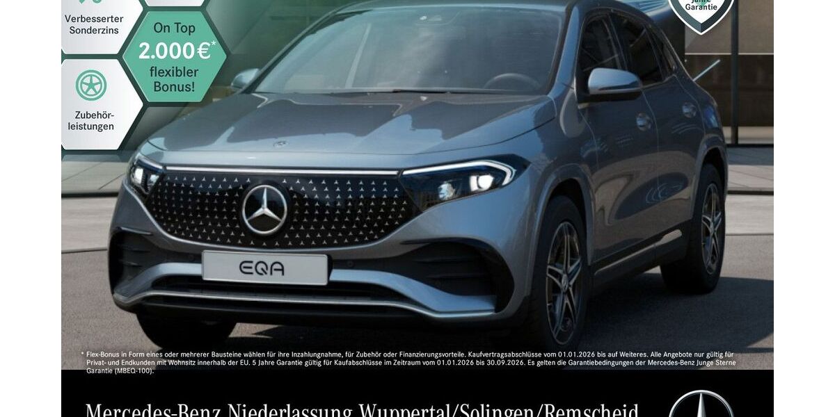 Mercedes-Benz EQA 9.145 km 40.890 &euro; Solingen 42653
