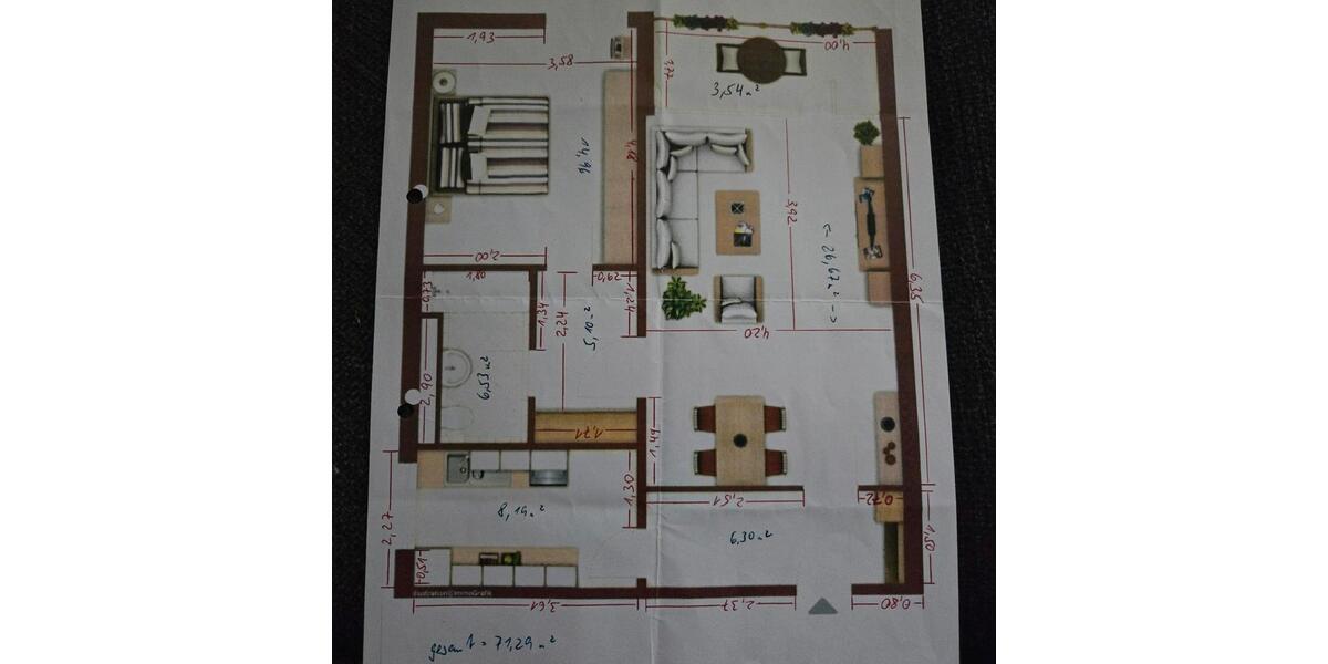 Eigentumswohnung 72 qm als Kapitalanlage zu verkaufen 2 zimmer