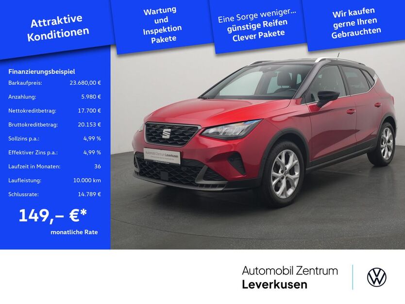 Seat Arona 5.005 km 21.980 € Leverkusen 51379