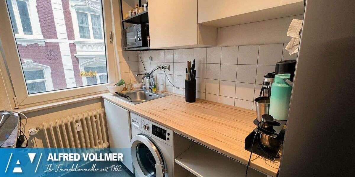 Etagenwohnung Wuppertal Elberfeld - 2 Zimmer, 48 m&sup2;, 390&euro; | Angebot:25694696