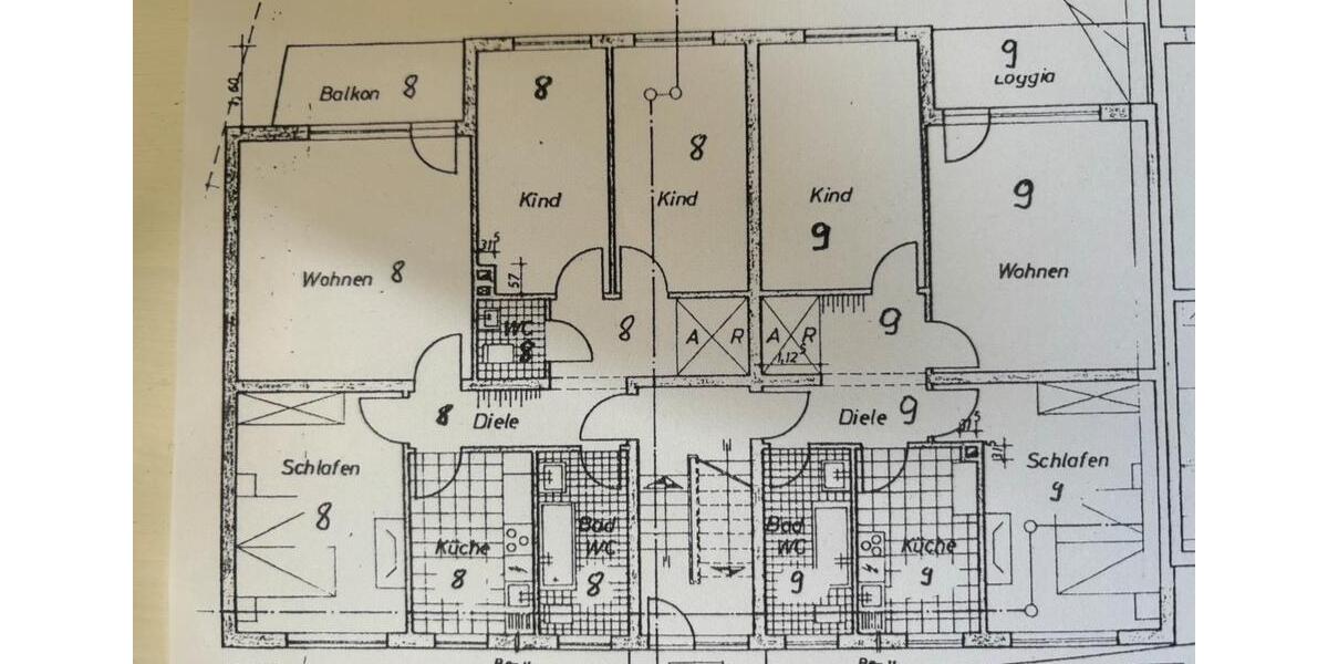 Etagenwohnung Remscheid Reinshagen - 4 Zimmer, 91 m&sup2;, 215.000&euro; | Angebot:25757603