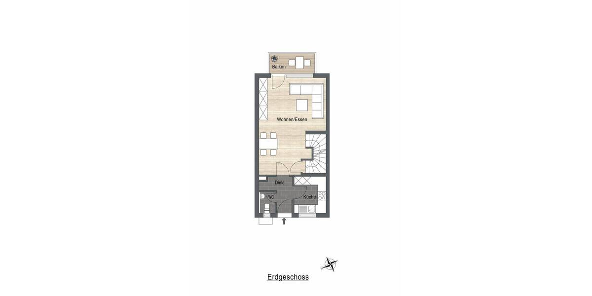 Reihenmittelhaus Remscheid Nord - 5 Zimmer, 146 m&sup2;, 385.000&euro; | Angebot:26080132