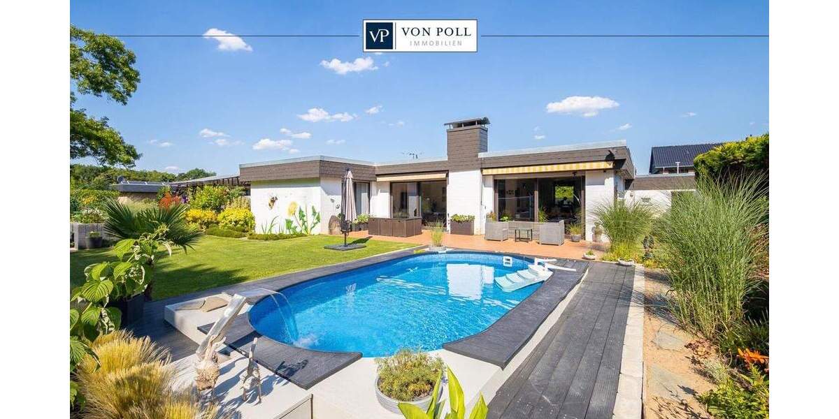 Stilvoller Bungalow mit Pool und liebevoll angelegtem Garten 5 zimmer