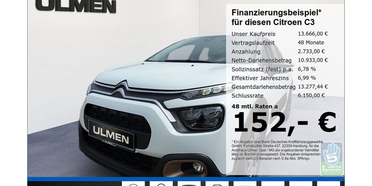 Citroen C3 12.870 km 12.999 &euro; Düsseldorf 40231