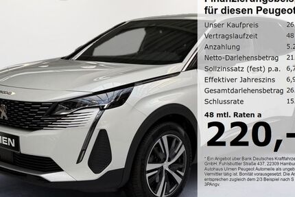Peugeot 3008 35.781 km 26.480 &euro; Düsseldorf 40233