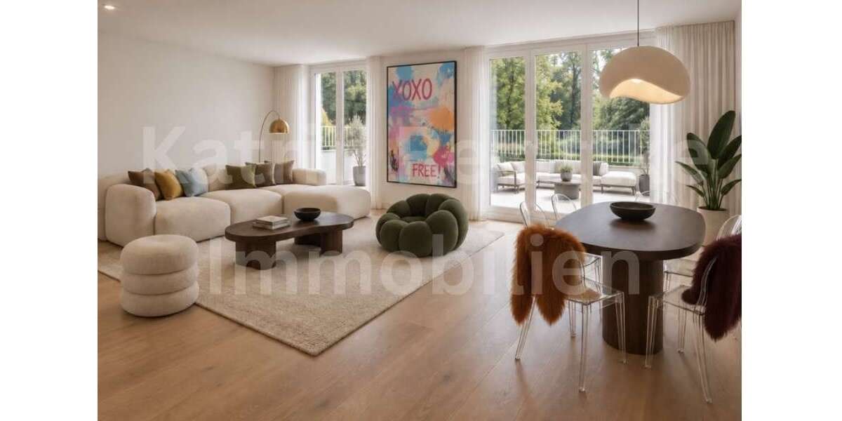 Etagenwohnung Düsseldorf Urdenbach - 4 Zimmer, 125 m&sup2;, 1.875&euro; | Angebot:27451187