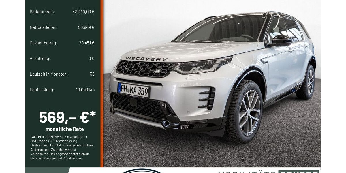 Land Rover Discovery Sport 7.500 km 51.899 &euro; Engelskirchen 51766
