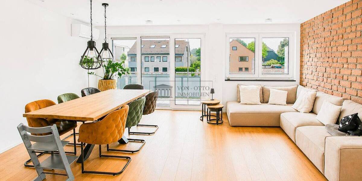 Etagenwohnung Langenfeld Berghausen - 3 Zimmer, 105 m&sup2;, 550.000&euro; | Angebot:26787925