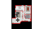 Etagenwohnung Leverkusen Schlebusch - 2 Zimmer, 64 m&sup2;, 705&euro; | Angebot:26502425