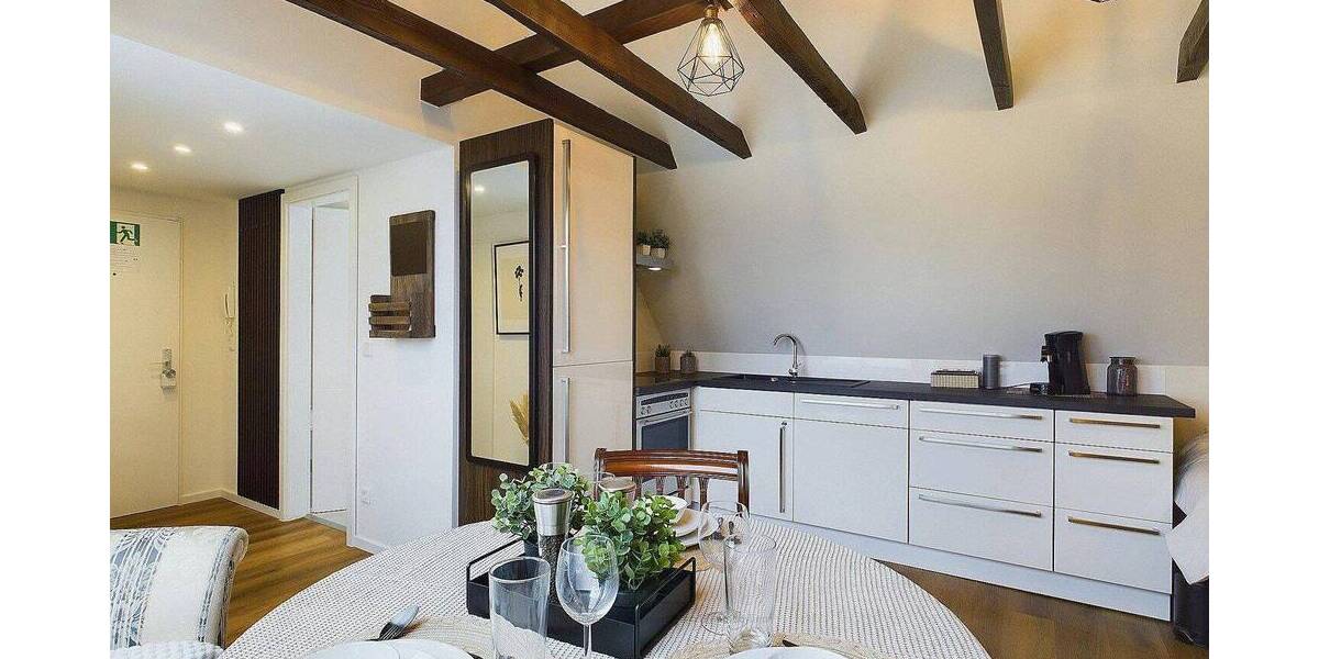 Etagenwohnung Leverkusen Schlebusch - 1 Zimmer, 35 m&sup2;, 550&euro; | Angebot:26795099