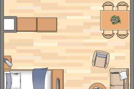 Wohnung zum Mieten in Düsseldorf 694 € 49.26 m² 1 zimmer