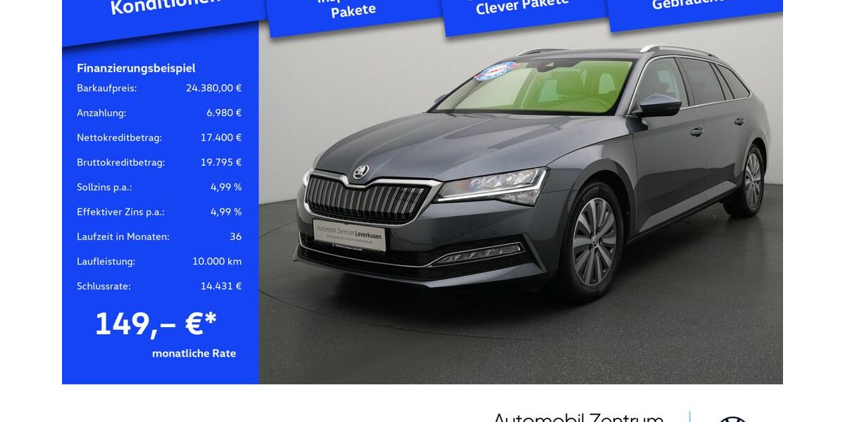 Skoda Superb 57.127 km 24.880 &euro; Leverkusen 51379
