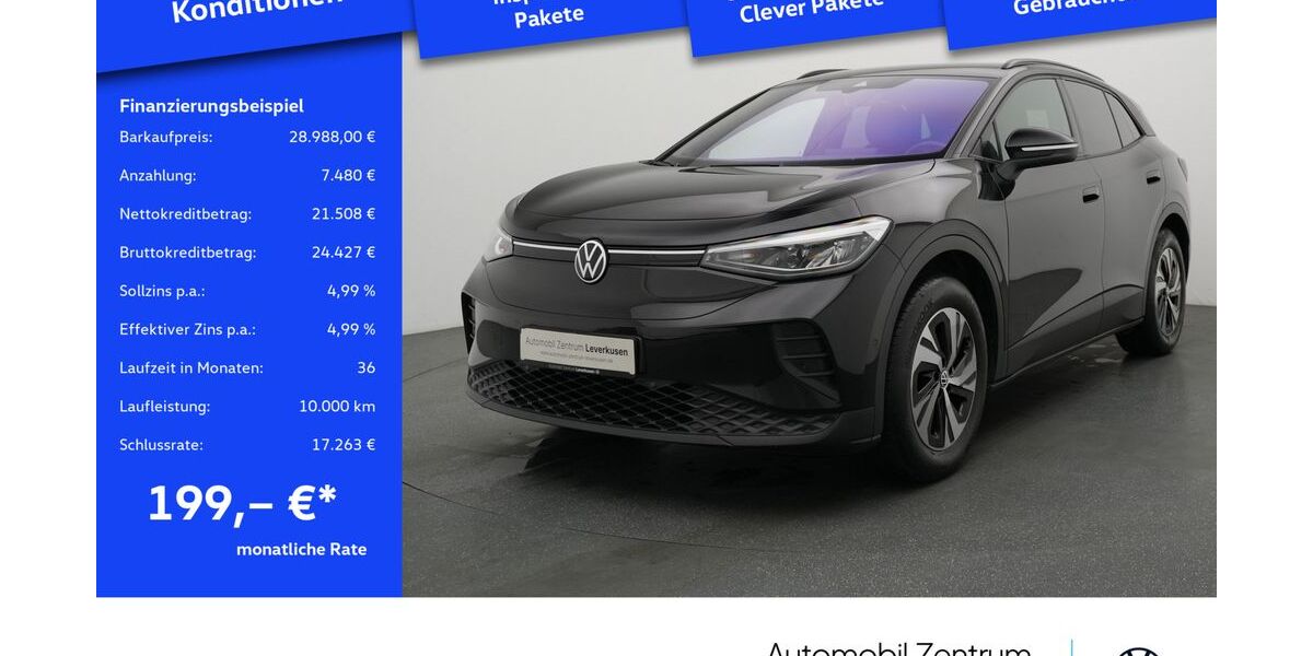 VW ID.4 17.301 km 28.480 &euro; Leverkusen 51379