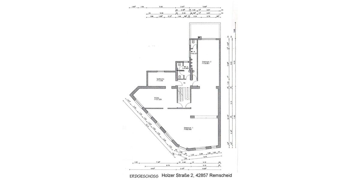 Einmalige Gelegenheit in Remscheid Wohnhaus mit Restaurant 13 zimmer