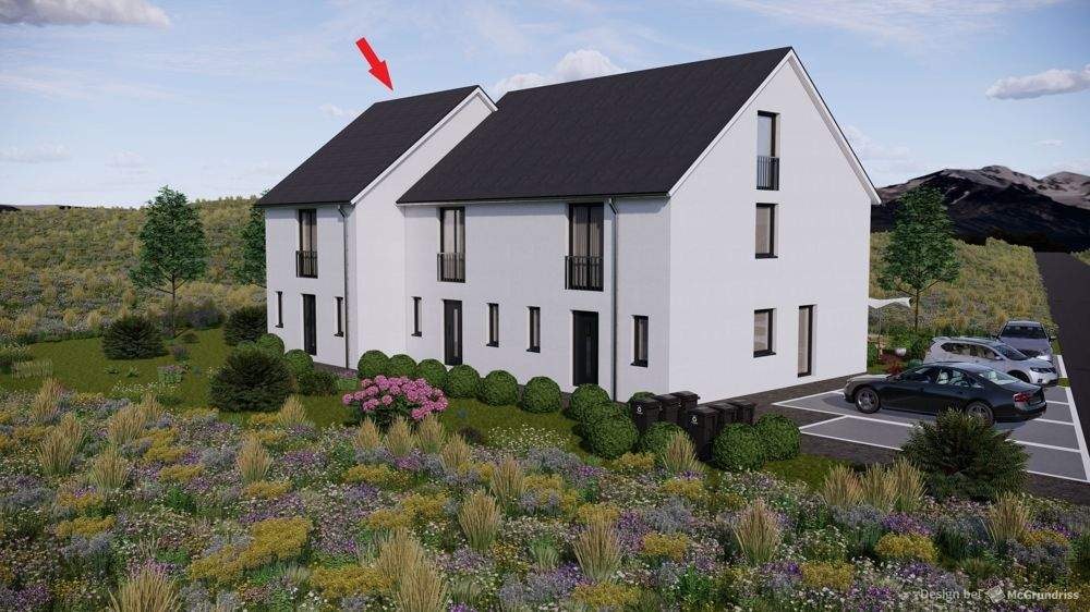 Modernes Reihenendhaus - Neubau - Garage - Terrasse - Garten - Wintergarten - 4 zimmer