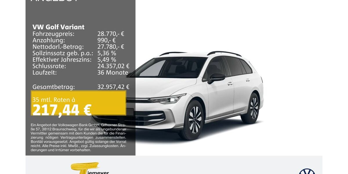 VW Golf 6.603 km 28.770 &euro; Remscheid 42897