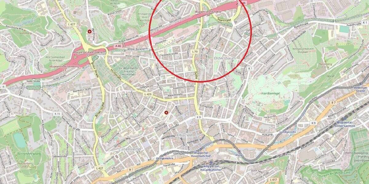 Gewerbeobjekt Wuppertal Elberfeld - 9 Zimmer, 298 m&sup2;, 1.950&euro; | Angebot:26433225