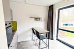 URBAN BASE: Vollmöbliertes 1-Zimmer-Large-Apartment mit EBK, TERRASSE, ALL-IN-MIETE, UVM. am Rheinufer