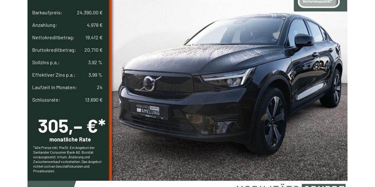 Volvo C40 55.891 km 24.390 &euro; Engelskirchen 51766