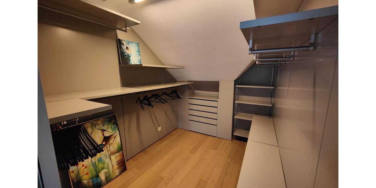 Designer Maisonette-Wohnung nähe Zoopark mit Blick ins Grüne, Fussbodenheizung, Kamin, Terrasse 5 zimmer