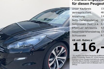 Peugeot RCZ 97.960 km 12.980 &euro; Düsseldorf 40233