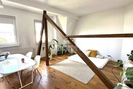 Düsseldorf-Friedrichstadt! 4-Zimmer-Dachgeschoßwohnung im Stilaltbau!