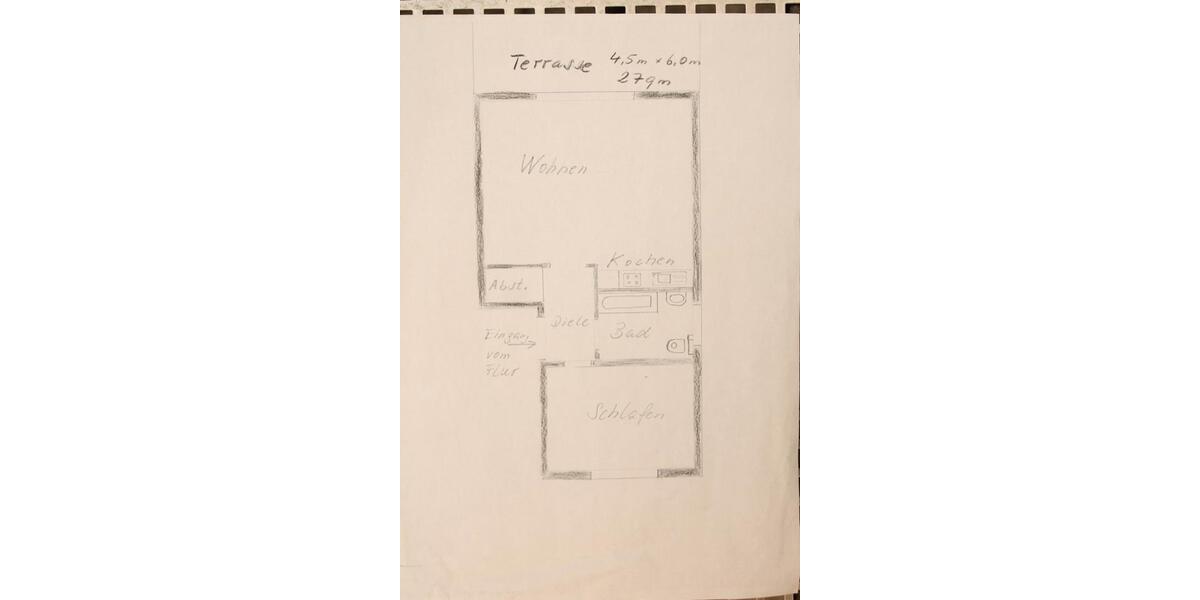 Etagenwohnung Schalksmühle - 2 Zimmer, 48 m&sup2;, 464&euro; | Angebot:26250308
