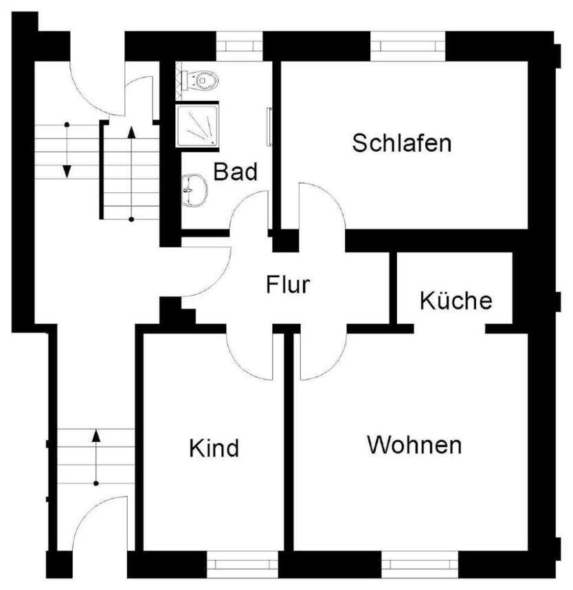 Wohnung zum Mieten in Wuppertal 375 € 53.55 m²