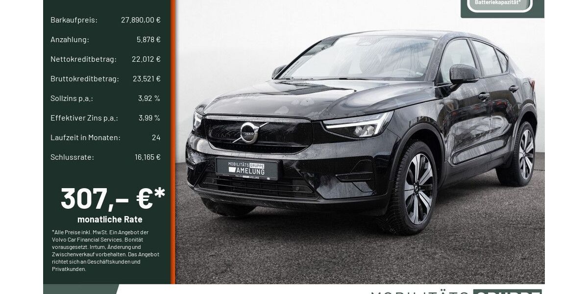 Volvo C40 18.588 km 27.390 &euro; Engelskirchen 51766