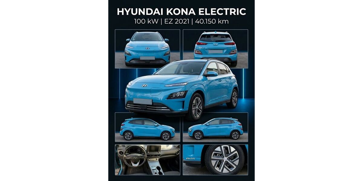 Hyundai KONA Elektro 40.147 km 16.500 &euro; Burscheid 51399