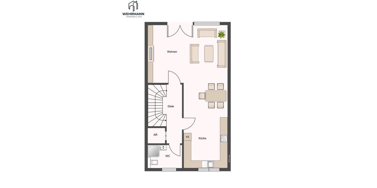 Reihenendhaus Remscheid Nord - 5 Zimmer, 157 m&sup2;, 499.000&euro; | Angebot:25957801