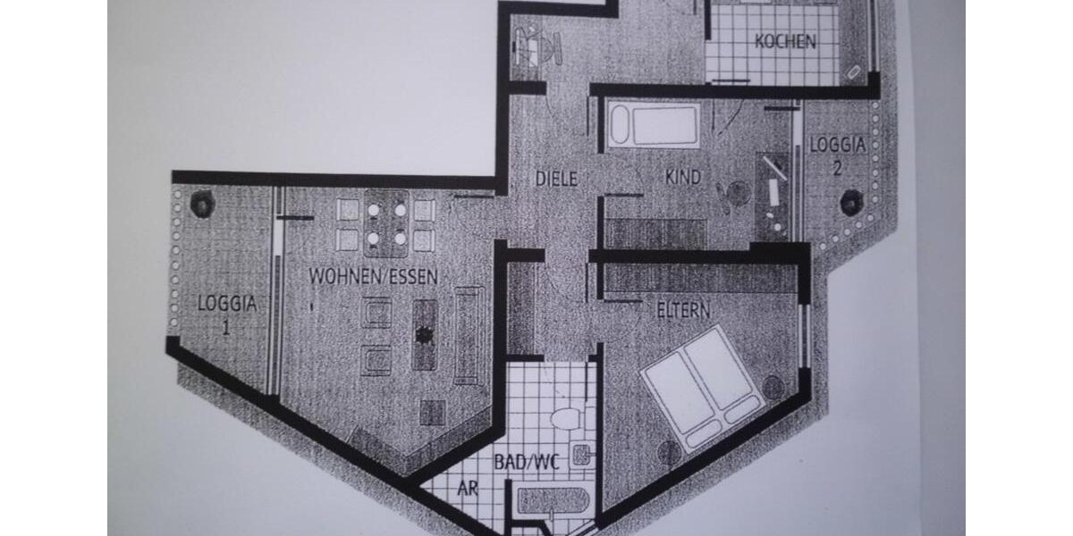 Schöne, modernisierte ETW, 83qm, 2xLoggia, zentral RS-Lennep 3 zimmer