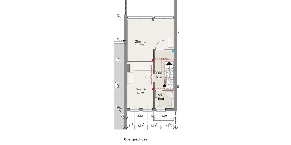 Reihenhaus Hilden Kalstert - 4 Zimmer, 123 m&sup2;, 469.000&euro; | Angebot:26919822