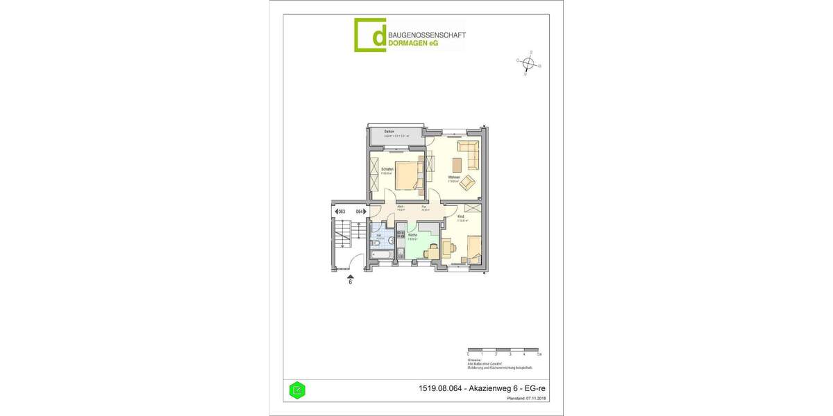 3-Zimmer-Wohnung in Dormagen-Horrem mit Balkon 3 zimmer