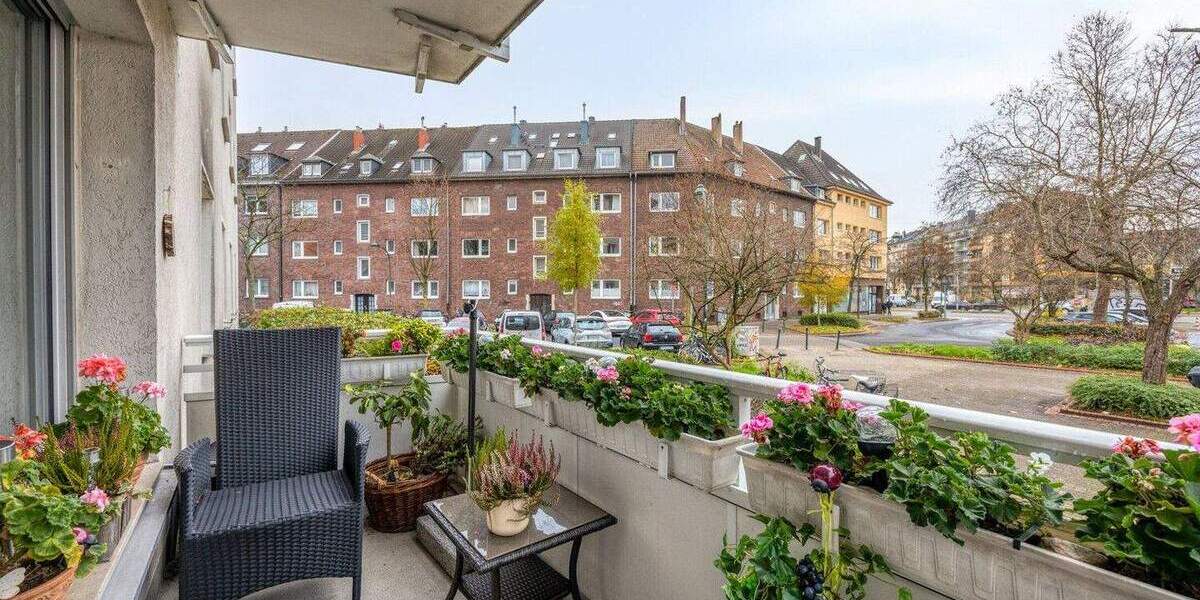 Helle 3-Zimmer-Wohnung mit Balkon in beliebter Lage von Oberbilk 3 zimmer