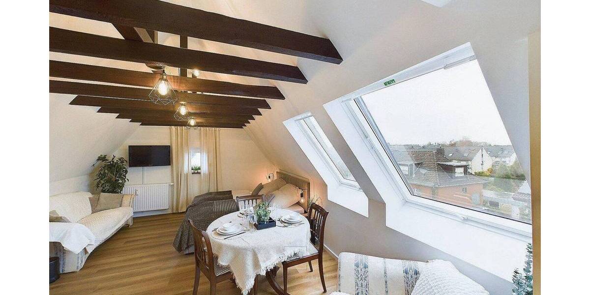 Etagenwohnung Leverkusen Schlebusch - 1 Zimmer, 35 m&sup2;, 550&euro; | Angebot:26795099