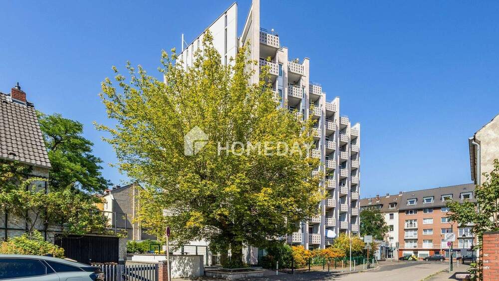 Ideal geschnittene Singlewohnung mit Westloggia im gepflegten Mehrfamilienhaus 1 zimmer