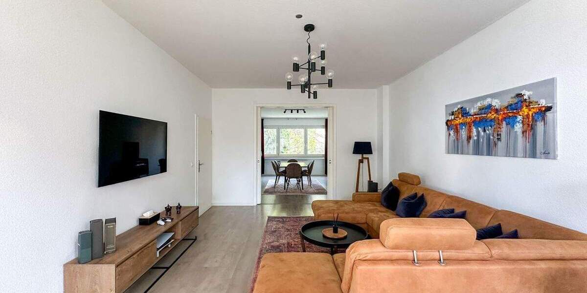 Etagenwohnung Düsseldorf Grafenberg - 3 Zimmer, 100 m&sup2;, 1.300&euro; | Angebot:25820119