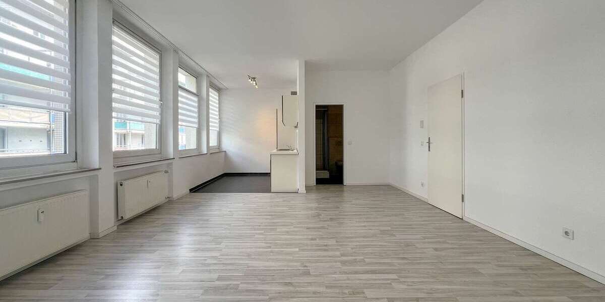Etagenwohnung Wuppertal Ostersbaum - 1 Zimmer, 38 m&sup2;, 400&euro; | Angebot:26399618