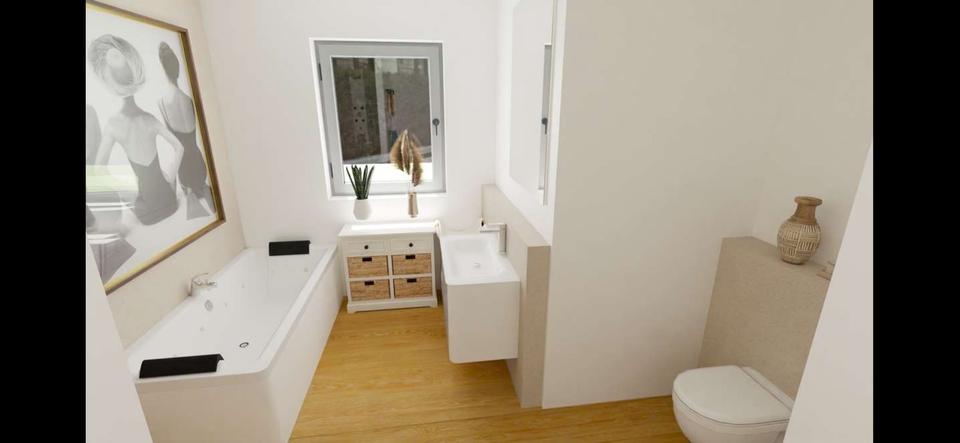 Neubau Bungalow Erstbezug (KfW40, PV Anlage, barrierearm,..) 3 zimmer