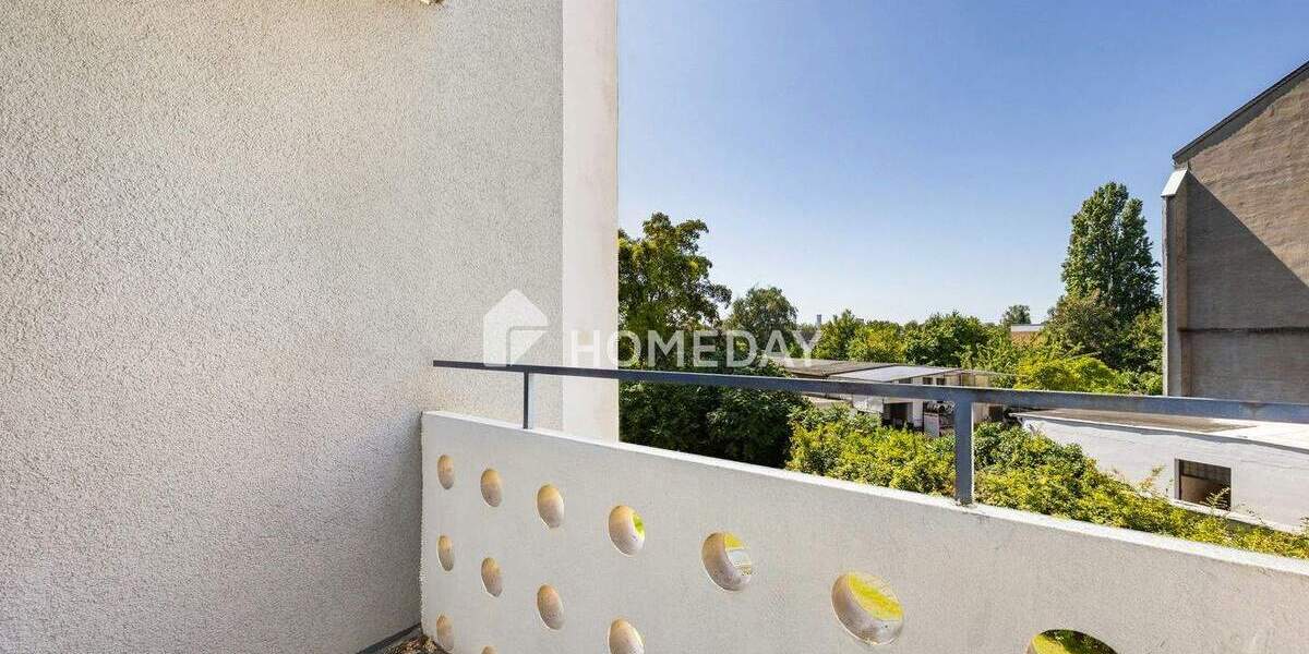 Ideal geschnittene Singlewohnung mit Westloggia im gepflegten Mehrfamilienhaus 1 zimmer